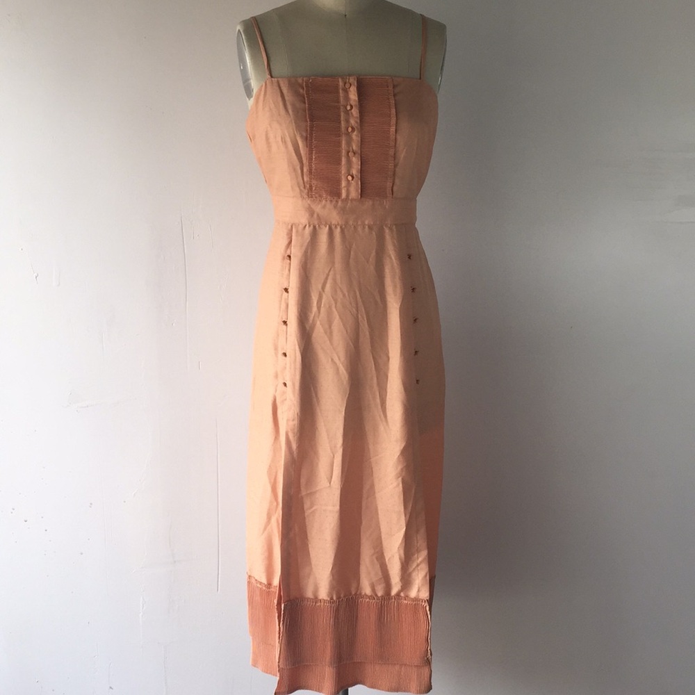 Alice McCall peach Stargaze dress